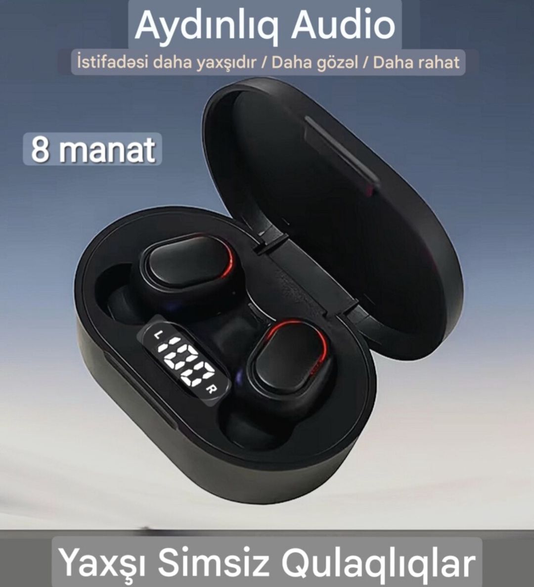 "AİR 39" şəffaf rəqəmsal qulaqlığı — Səs texnikası, Bakı (12)