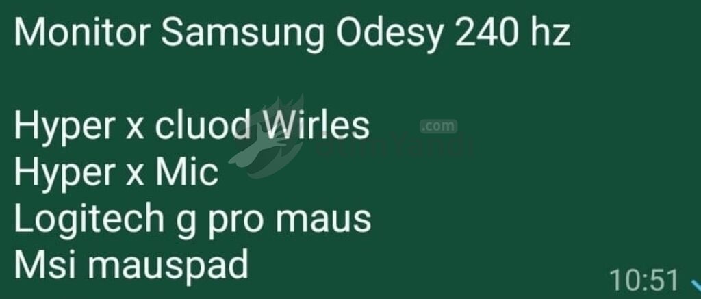 Gaming avadanlıqları paketi - Monitor: Samsung Odyssey, 240 — Elektronika, Bakı (2)