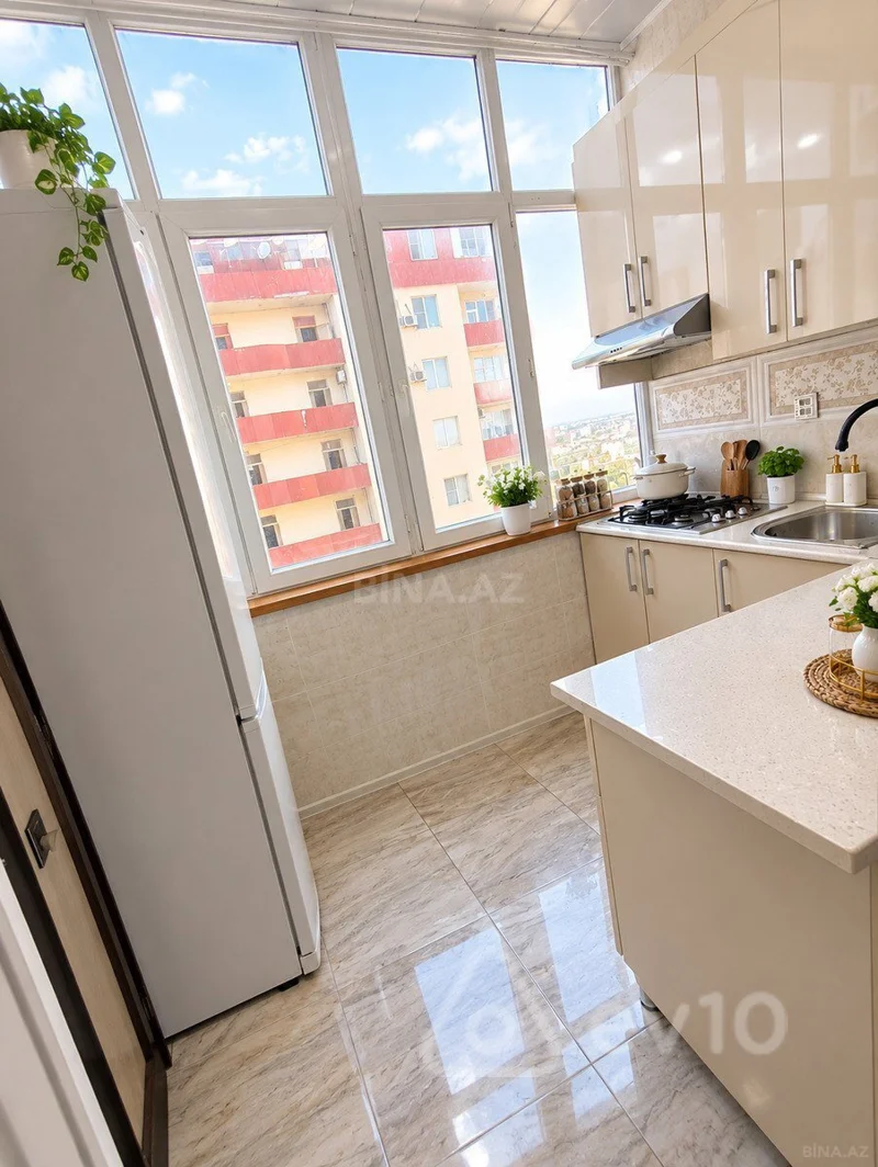 2 otaqlı mənzil, 70 m², Naxcivanski kucesi — kirayə — Mənzil, Bakı (5)
