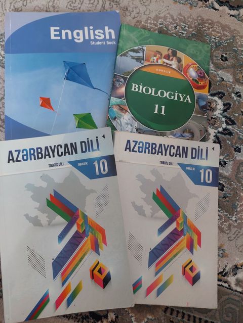 Məktəb dərs vəsaitləri dəsti - Azərbaycan dili 10 – Dərslik (2 ədəd — Bakı