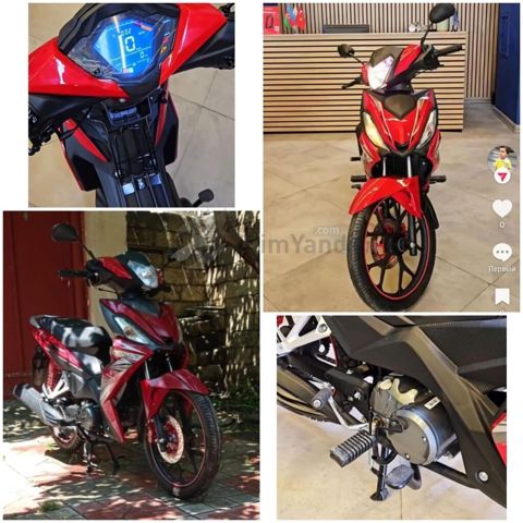 Moped – 50 kub, zavod istehsalı, qırmızı-qara rəng. - Qiymət — 1 700 ₼ · Bakı · Avto Moped – 50 kub, zavod istehsalı, qırmızı-qara rəng. - Qiymət — Bakı