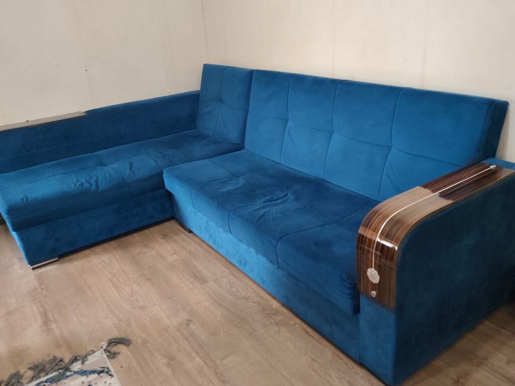 Künc divan, İşlənmiş, Parça — Divanlər, Bakı (2)