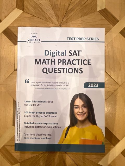 Digital SAT Math hazırlıq kitabı — 15 ₼ · Bakı · Kitablar və jurnallar Digital SAT Math hazırlıq kitabı — Bakı