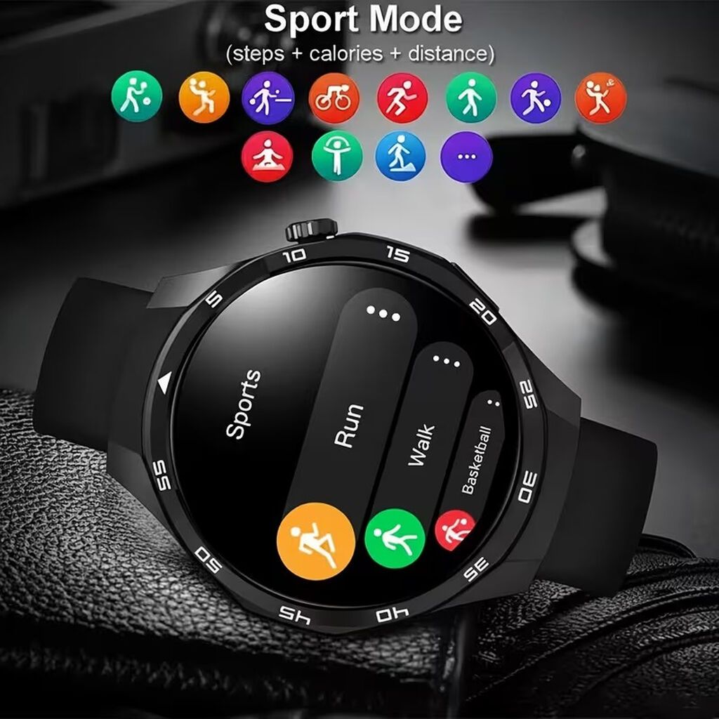 Yeni, Smart saat, Sensor ekran — Ağıllı saatlar, Bakı (4)