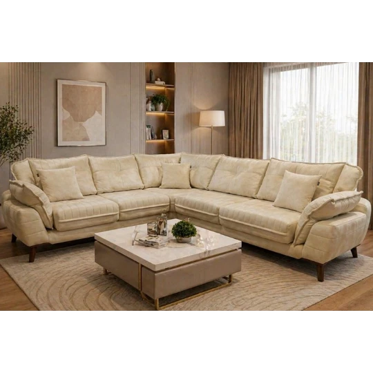 Künc Divan Venzana Milano Sol Rosa 1005 — Mebel, Bakı