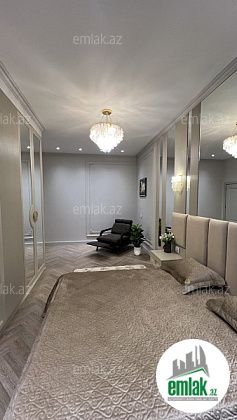 Satılır 3 otaqlı 92 m² yeni tikili Şah İsmayıl Xətai m — Mənzil (5)