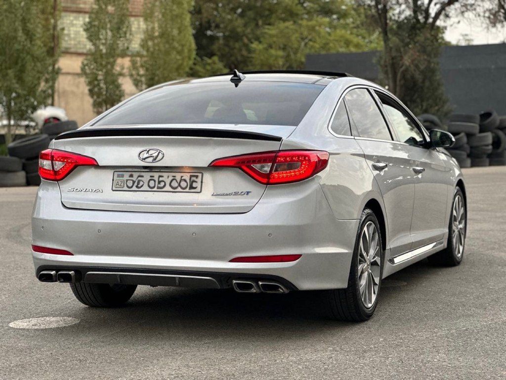 Hyundai Sonata, 2.0 L, 2016 il, 154 497 km — Avtomobillər, Bakı (7)