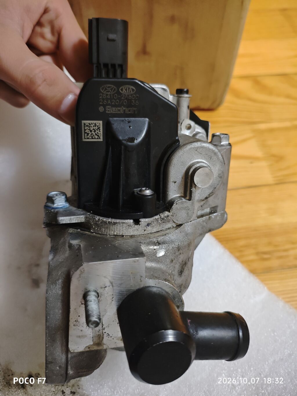 Hyundai/Kia orijinal EGR klapan komplekti - Detal adı: Valve Assy — Mühərriklər, Bakı (3)