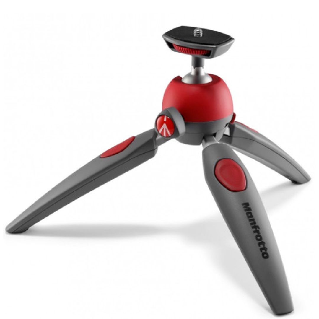 Manfrotto Ştativ 2 sectıon mını trıpod red (mtpıxıevo-rd-n) — Stendlər və tripodlar, Bakı (3)