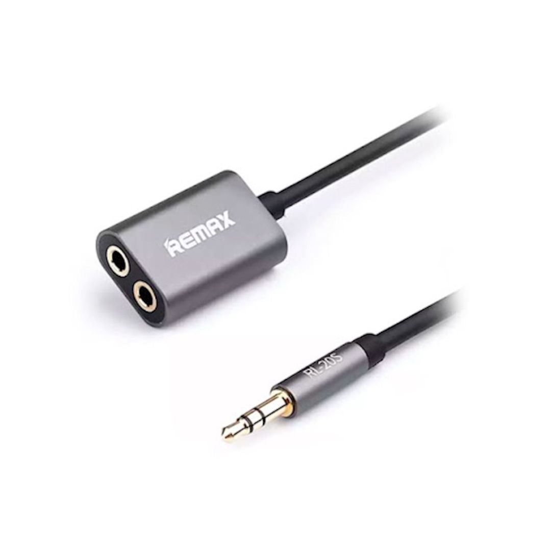 Kabel Aux Remax 3.5 Rl-S20 Audio Jack Qara — Telefonlar və qadjetlər, Bakı