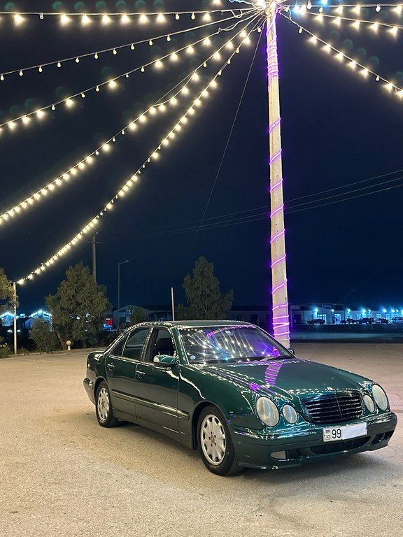 Mercedes E 320, 3.2 L, 2000 il, 236 980 km — Avtomobillər, Bakı (7)
