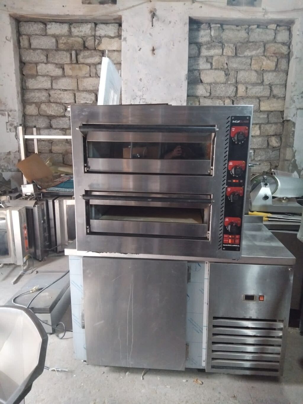 *Seva Xirdalan*turkiyə İstehsalı 30sm 4+4 pizza sobasi Satilir — İsitmə avadanlığı, Bakı
