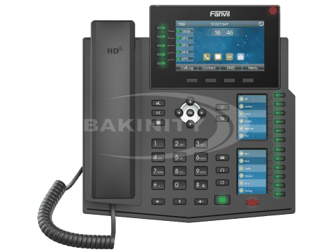 IP-telefon Fanvil X6U V2 — 402.4 ₼ · Bakı · IP telefon sistemləri IP-telefon Fanvil X6U V2 — Bakı