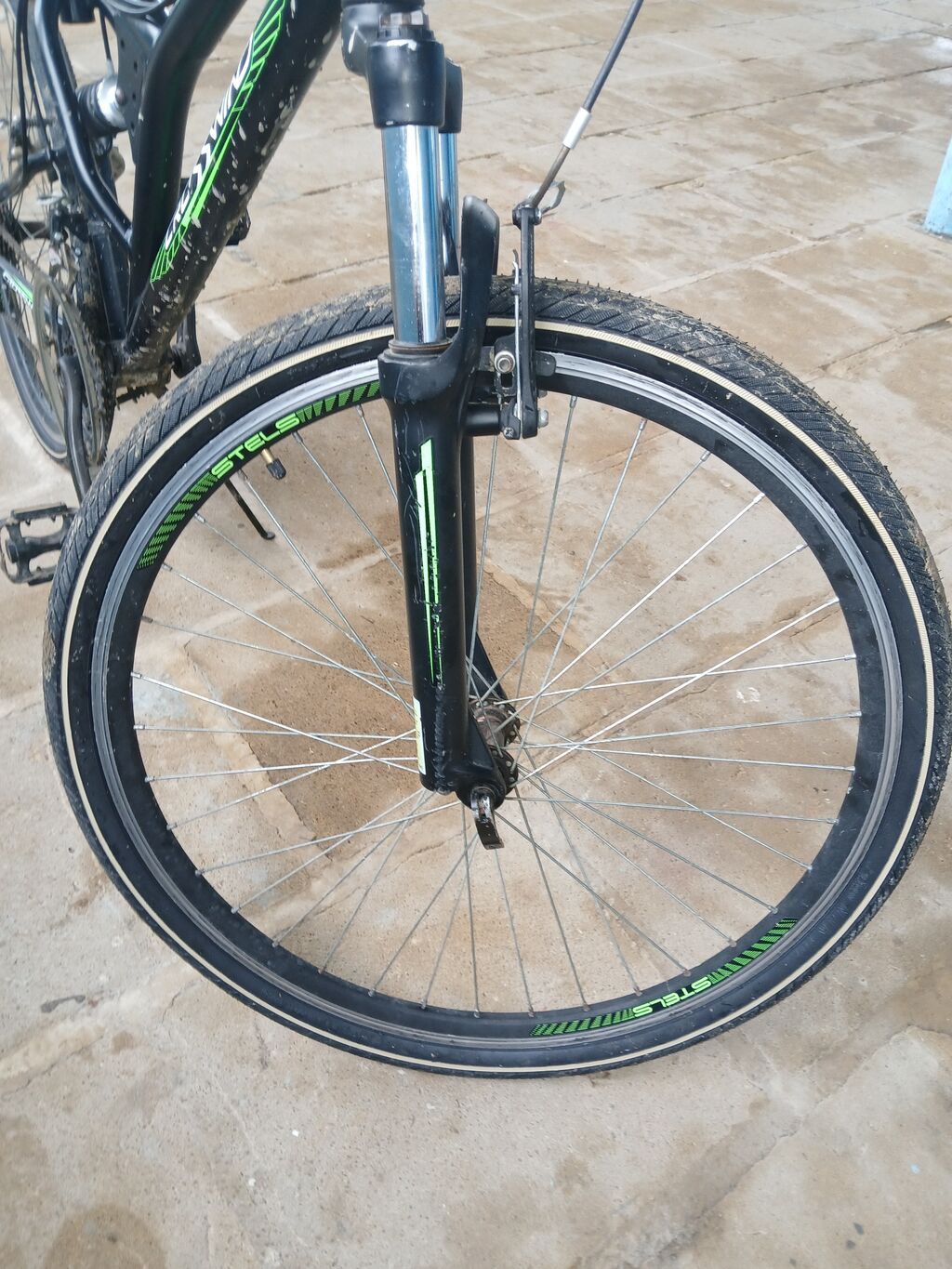 Velosiped əla vəziyyətdədir, heç bir problemi yoxdur. Ön və orta — Dağ velosipedləri, Hacıqabul (8)