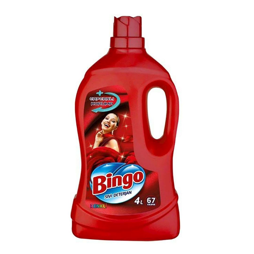 Paltar yumaq üçün maye Bingo rəngli paltarlar üçün 4 l — Mallar, Bakı