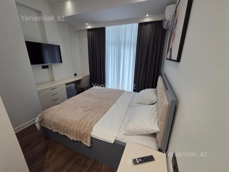 Kirayə 2 otaqlı Bina evi menzil (Yeni tikili), 55 m², Nəsimi rayonu — Mənzil, Bakı (6)