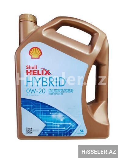 Shell 0w20 hybrid 5l — Bakı