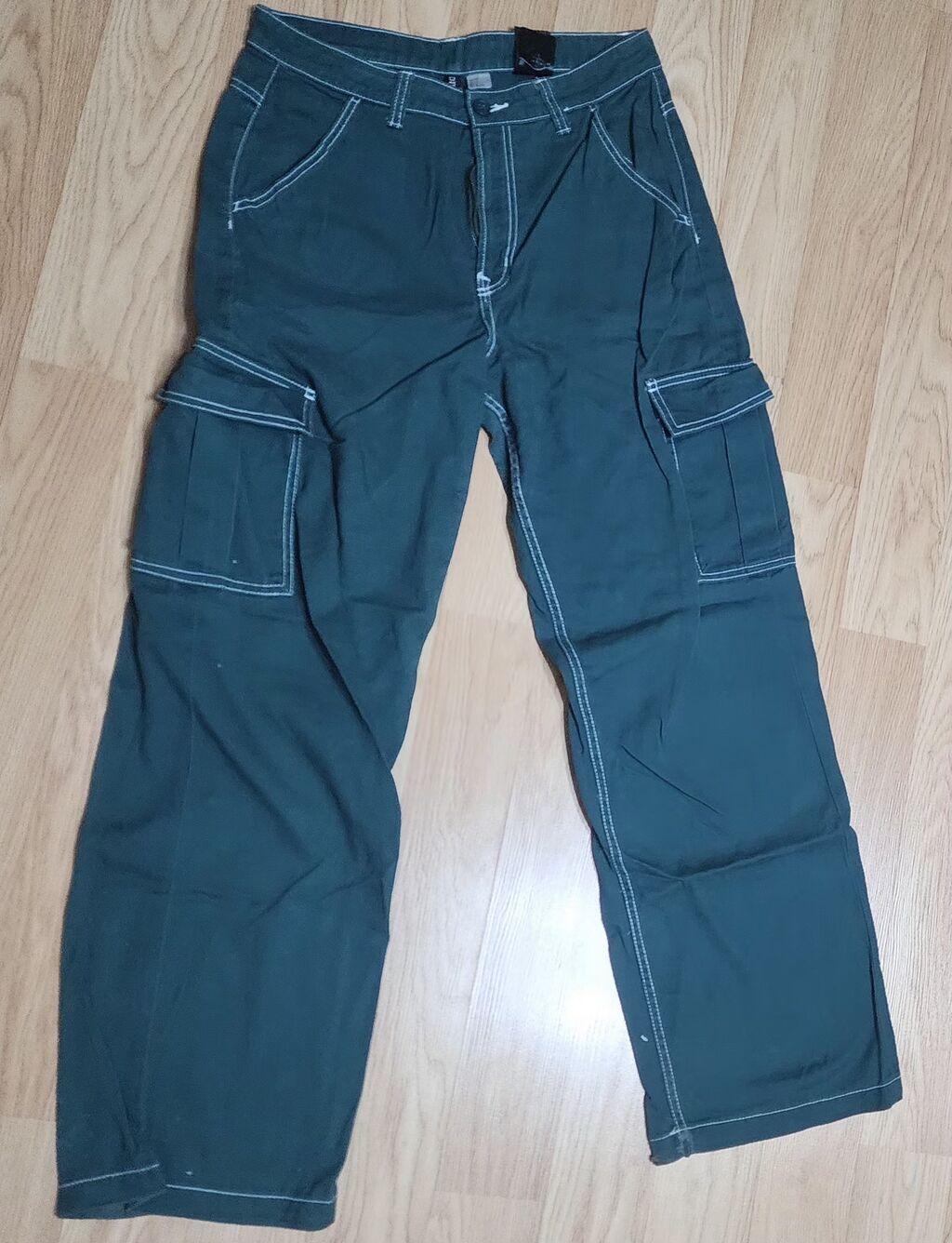 Şalvar, H&M, L, rəng - Yaşıl — Şalvar, Bakı (2)