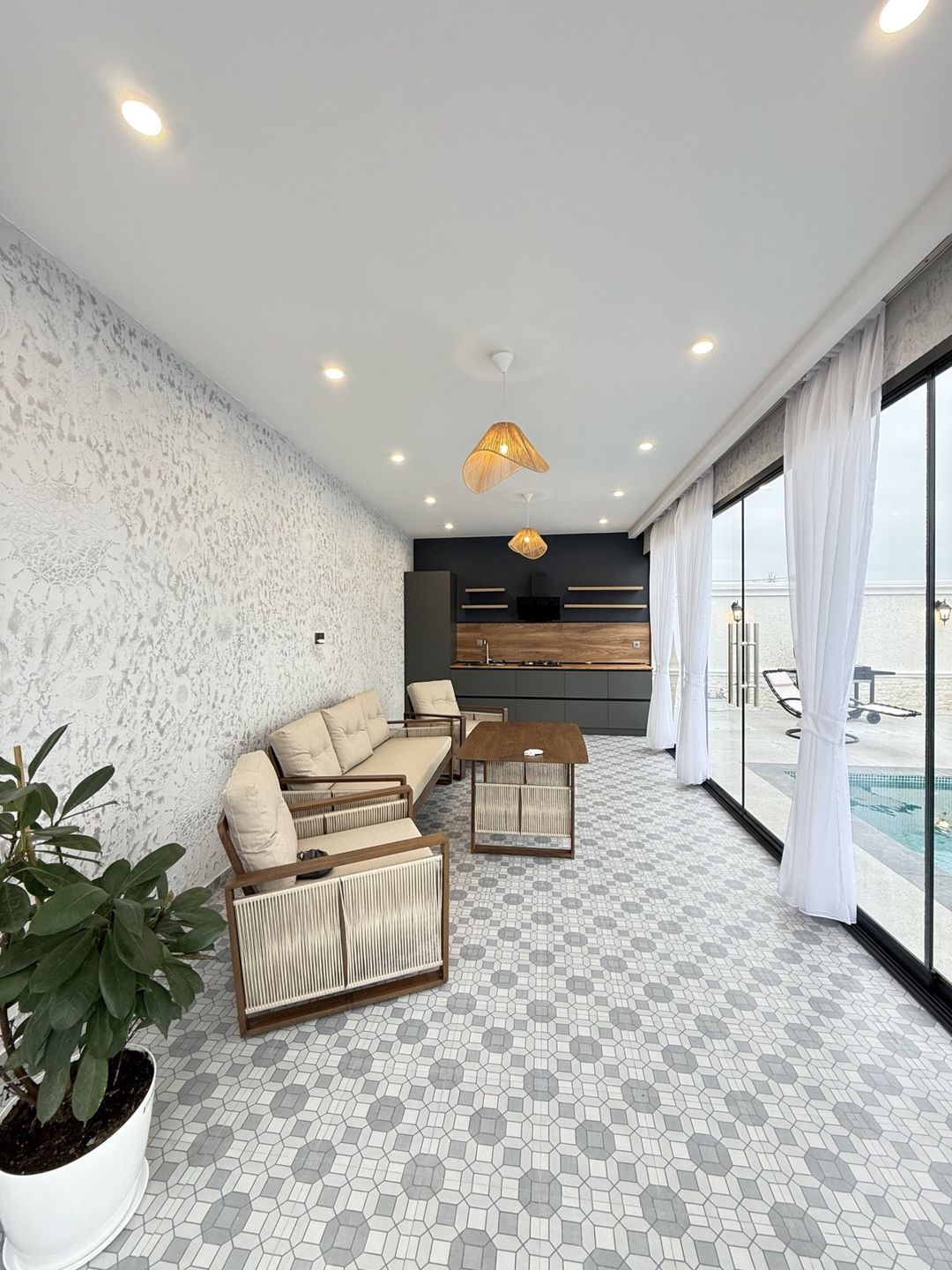 Satılır 4 otaqlı həyət evi/bağ evi 210 m² — Ev, villa, Bakı (6)