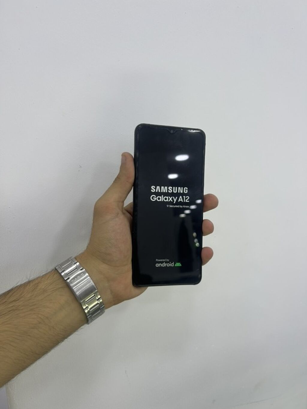 Samsung Galaxy A12, 64 GB, rəng - Qara, Barmaq izi — Samsung, Gəncə (4)