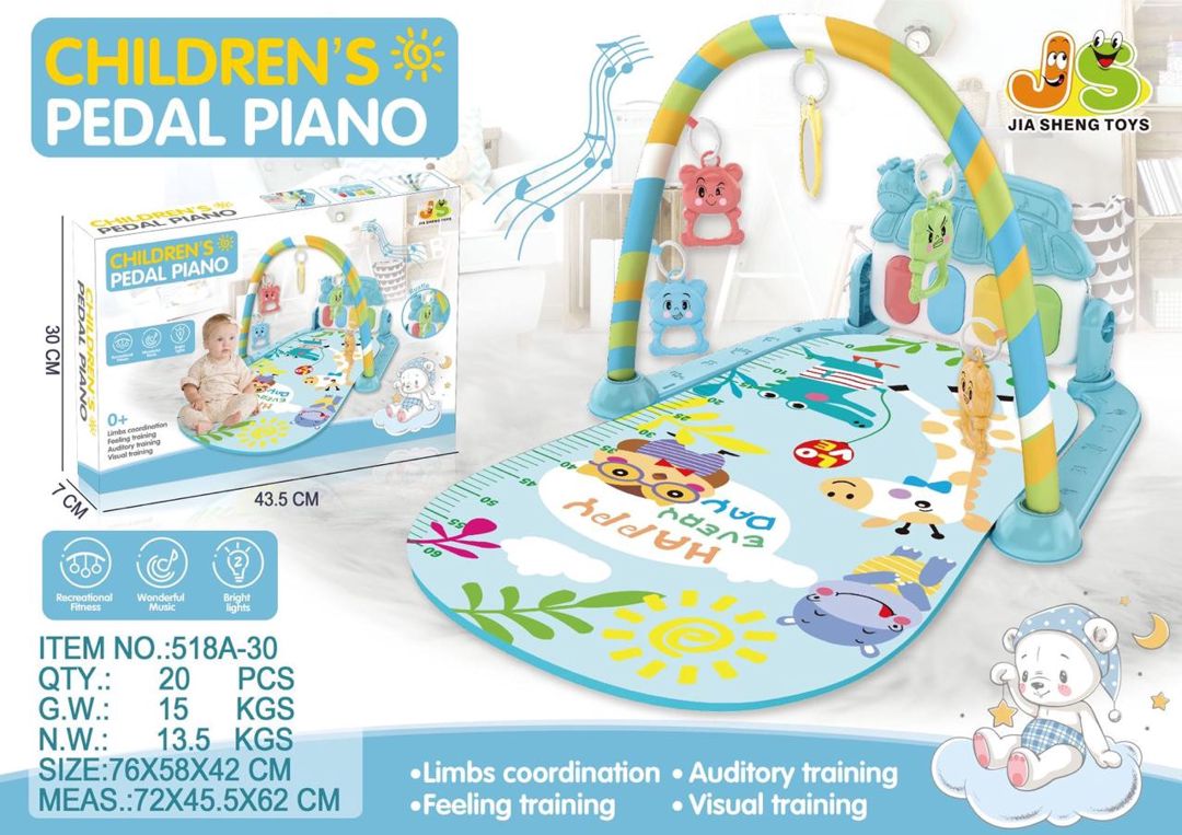 Uşaqlar üçün musiqili xalça BM-518A-30, rəngbərəng — Mallar, Bakı (2)