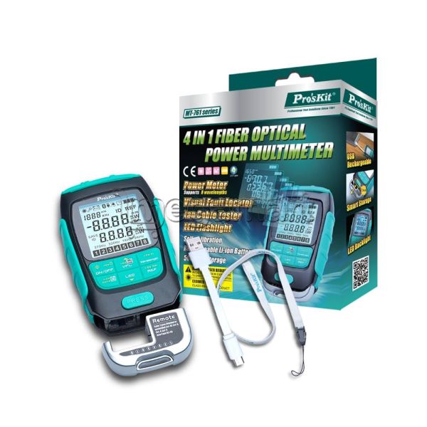 Çoxfunksiyalı Optik Güc Ölçen Multimetr Pro'skit MT-7616 — Elektronik komponentlər, Bakı (2)