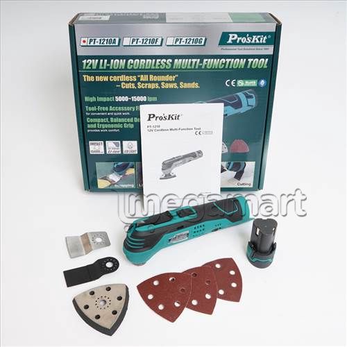 Proskit PT-1210F 12V Li-Ion Simsiz Çoxfunksiyalı Alət — Mallar, Bakı (2)