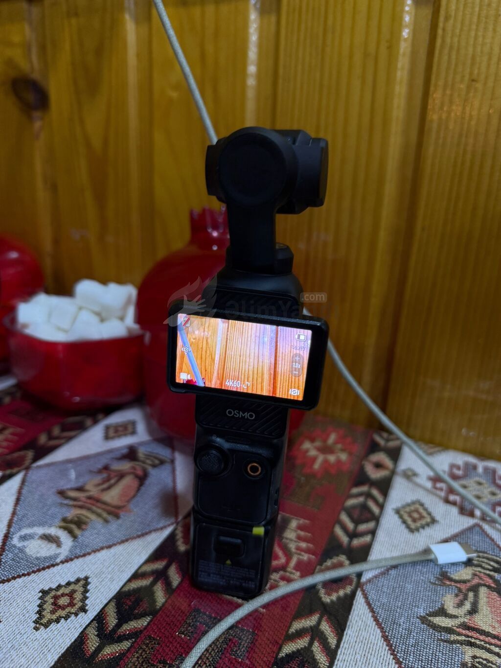 DJI Osmo Pocket 3 əl gimbal kamerası Salam ideal vəziyyətdəd — Elektronika, Qax (5)
