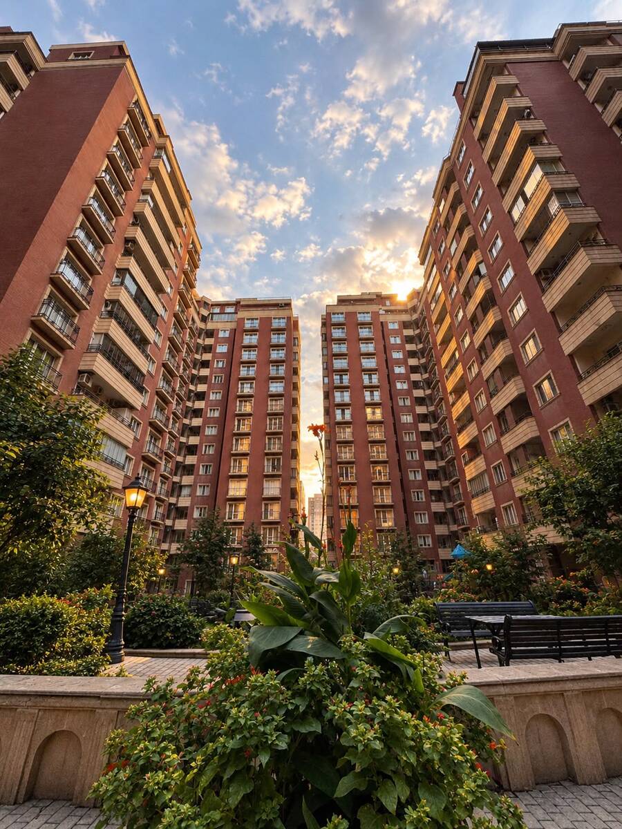 Satılır 4 otaqlı yeni tikili 195 m² — Mənzil, Bakı