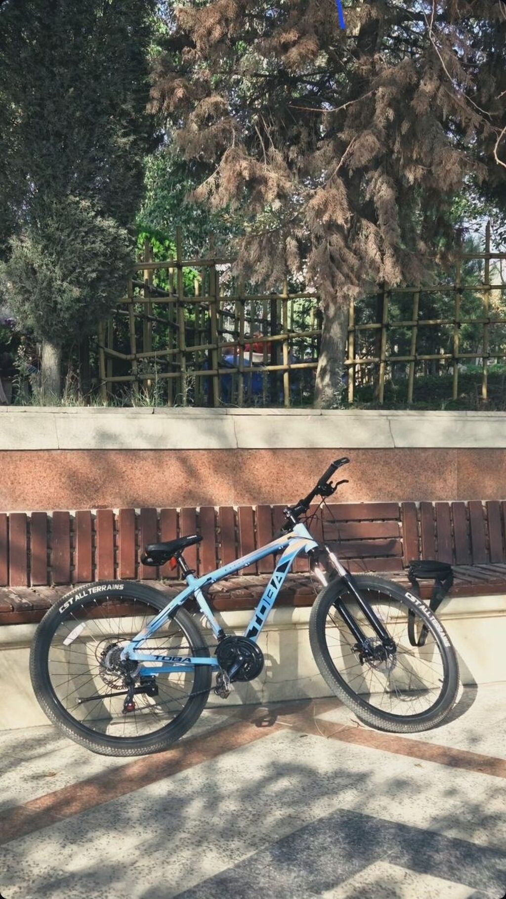 Velosiped yaxşı vəziyyətdədir, normal istifadə olunub. Kameralar — Dağ velosipedləri, Bakı (9)
