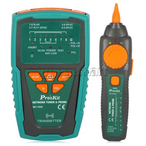 Telekommunikasiya Şəbəkəsi və Məlumat Xətti Test Cihazı ProsKit MT-7028 Network Tester and Probe Kit — 149.99 ₼ · Bakı · Sənaye Telekommunikasiya Şəbəkəsi və Məlumat Xətti Test Cihazı ProsKit MT-7028 Network Tester and Probe Kit — Bakı