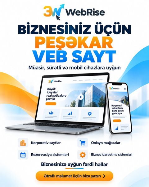 Web saytların hazırlanması — Bakı