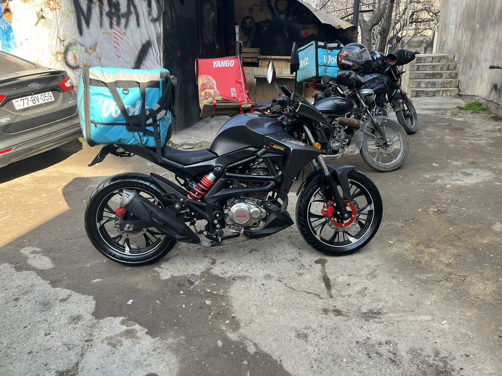 Honda - Tufan, 200 sm3, 2002 il, 21000 km 77-BV-059 — Motosikletlər, Bakı (2)