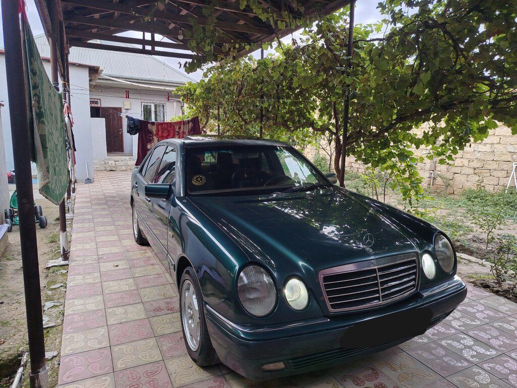 Mercedes E 220, 2.2 L, 1997 il, 499 900 km — Avtomobillər, Bakı (2)