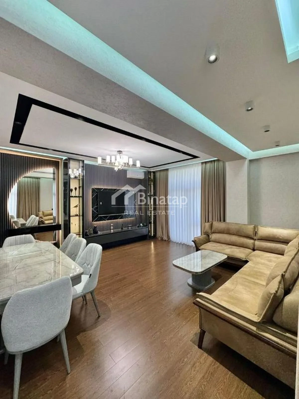 Satılır 3 otaqlı yeni tikili 107 m², 8 Noyabr metrosu, Nəsimi rayonu — Bakı