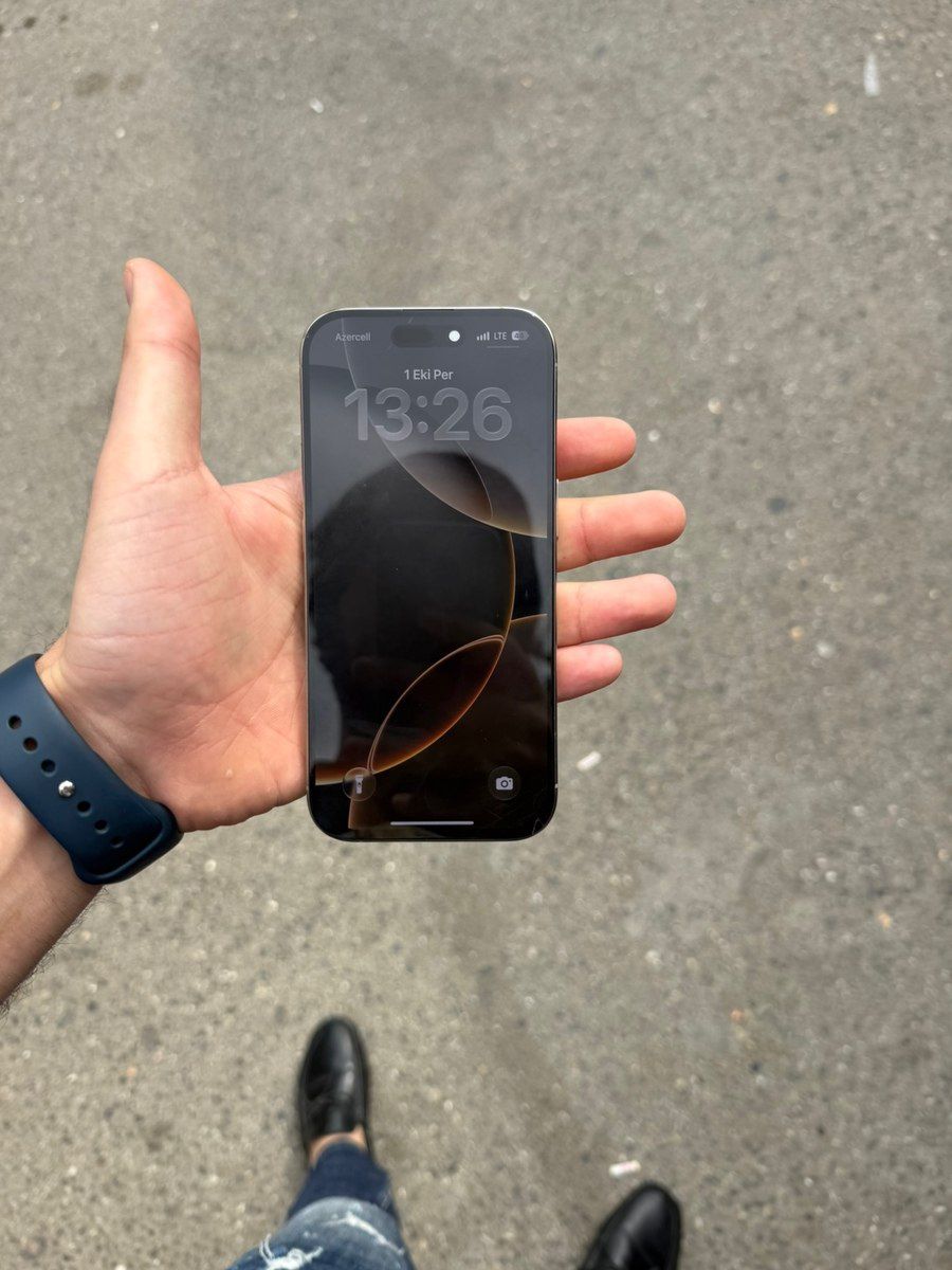 Apple iPhone 16 Pro Natural Titanium 256GB/8GB — Smartfonlar, Bakı