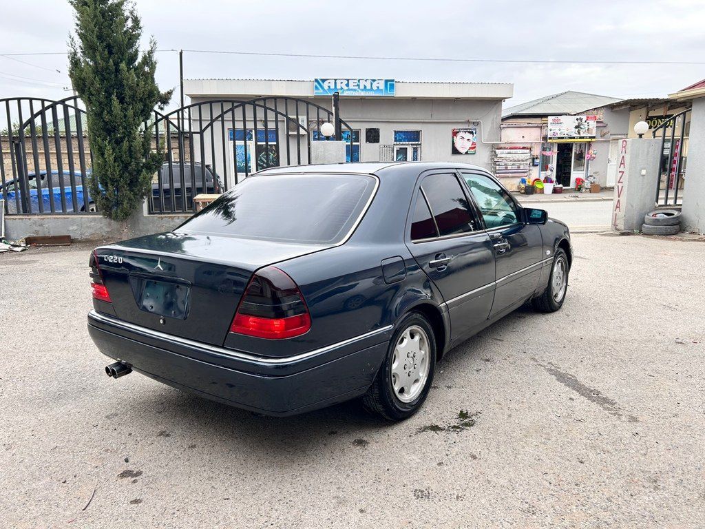 Mercedes C 220, 2.2 L, 1996 il, 317 000 km — Avtomobillər, Bakı (5)