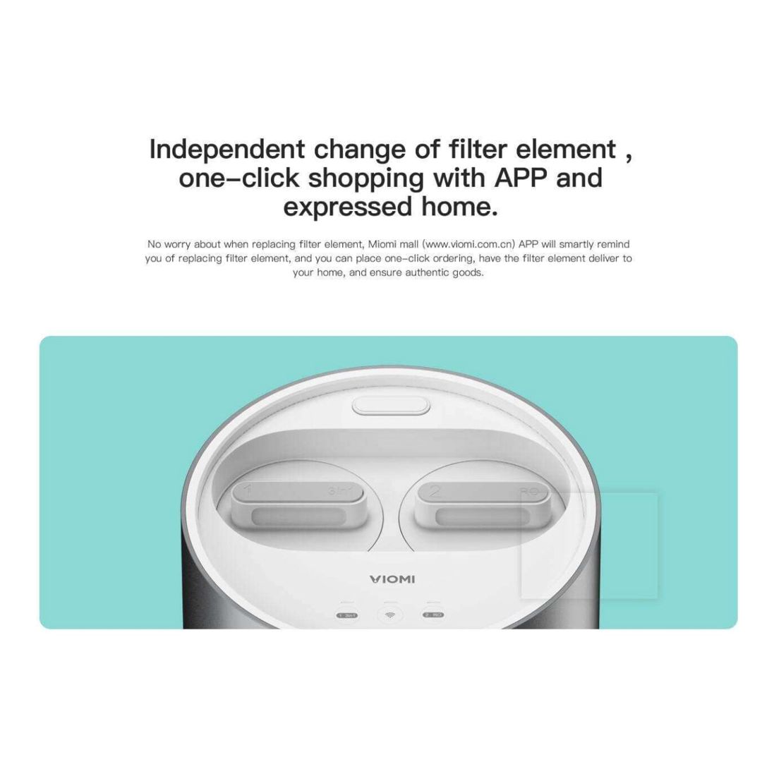 Su filtri Mi Viomi smart Water Purifier Blue — Ev texnikası, Bakı (3)