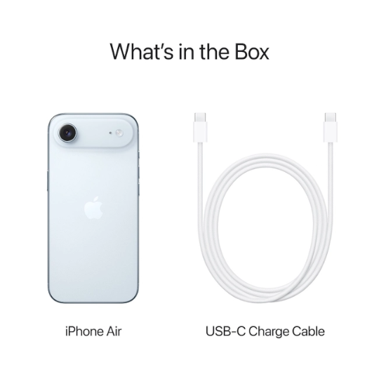 Mobil Telefon Iphone Air 256 GB Sky Blue — Smartfonlar, Bakı (8)