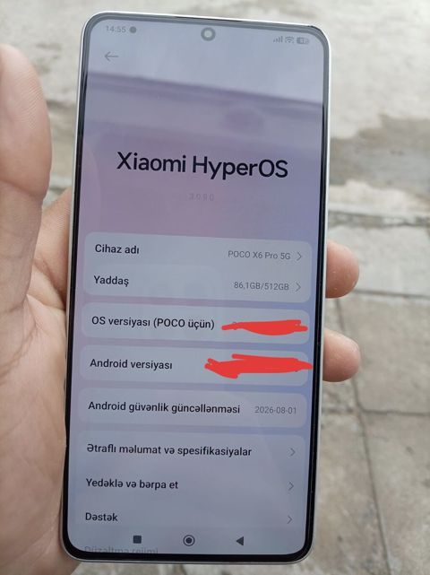 Poco X6 Pro 5G, 512 GB, rəng - Boz, Sensor — 400 ₼ · Bakı · Xiaomi Poco X6 Pro 5G, 512 GB, rəng - Boz, Sensor — Bakı
