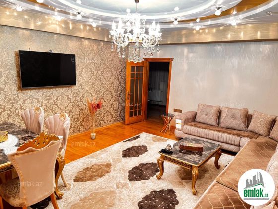 Satılır 4 otaqlı 136 m² yeni tikili Həzi Aslanov — Mənzil (2)