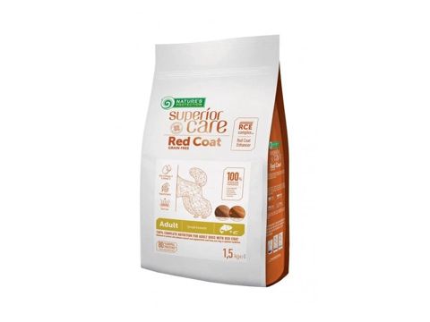 Quru yem itlər üçün Nature's Protection SC Red Coat Grain Free, qızılbalıq ilə, 1.5 kq — 41 ₼ · Bakı · Mallar Quru yem itlər üçün Nature's Protection SC Red Coat Grain Free, qızılbalıq ilə, 1.5 kq — Bakı
