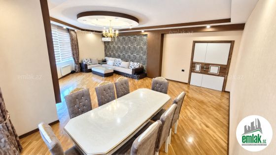 İcarəyə verilir 3 otaqlı 135 m² yeni tikili Şah İsmayıl Xətai m — Mənzil (2)