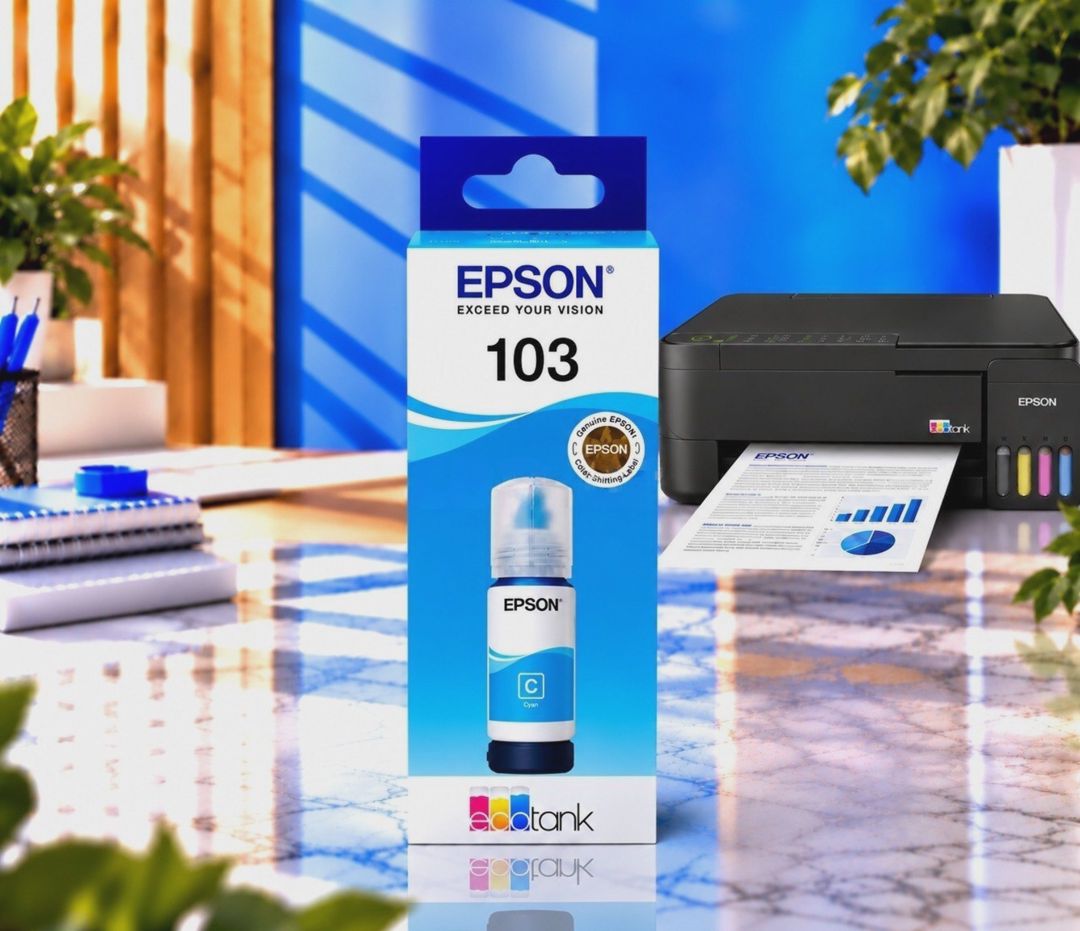Mürəkkəb Epson 103 orijinal black — İstehlak malları və aksesuarlar, Bakı (3)