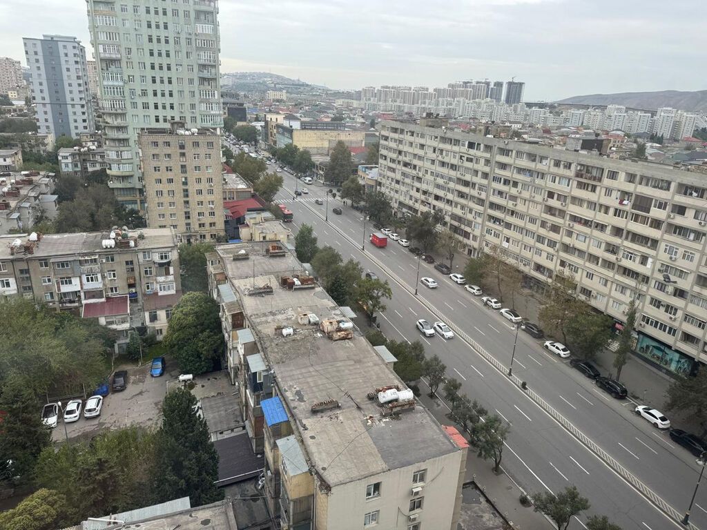 Yasamalda, Şərifzadə Küçəsində "S MTK"-da 97 m² Təmirli 3 Otaqlı — Mənzil, Bakı (10)