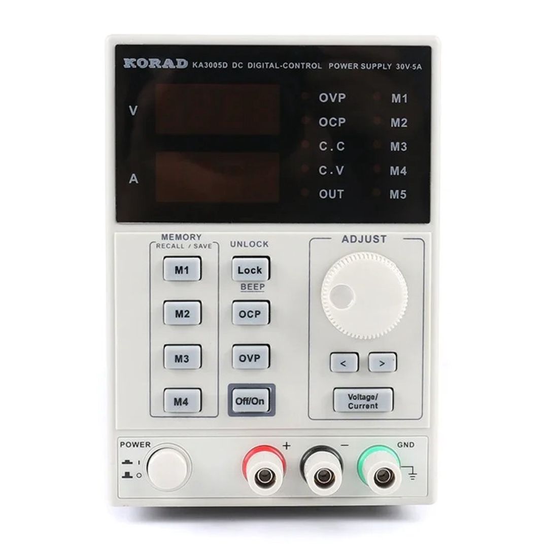 Korad KA3005D Tənzimlənən Rəqəmsal Proqramlaşdırıla bilən DC 30V 5A Laboratoriya Tədqiqat Zond Multimetri — Tibbi avadanlıqlar, Bakı (3)