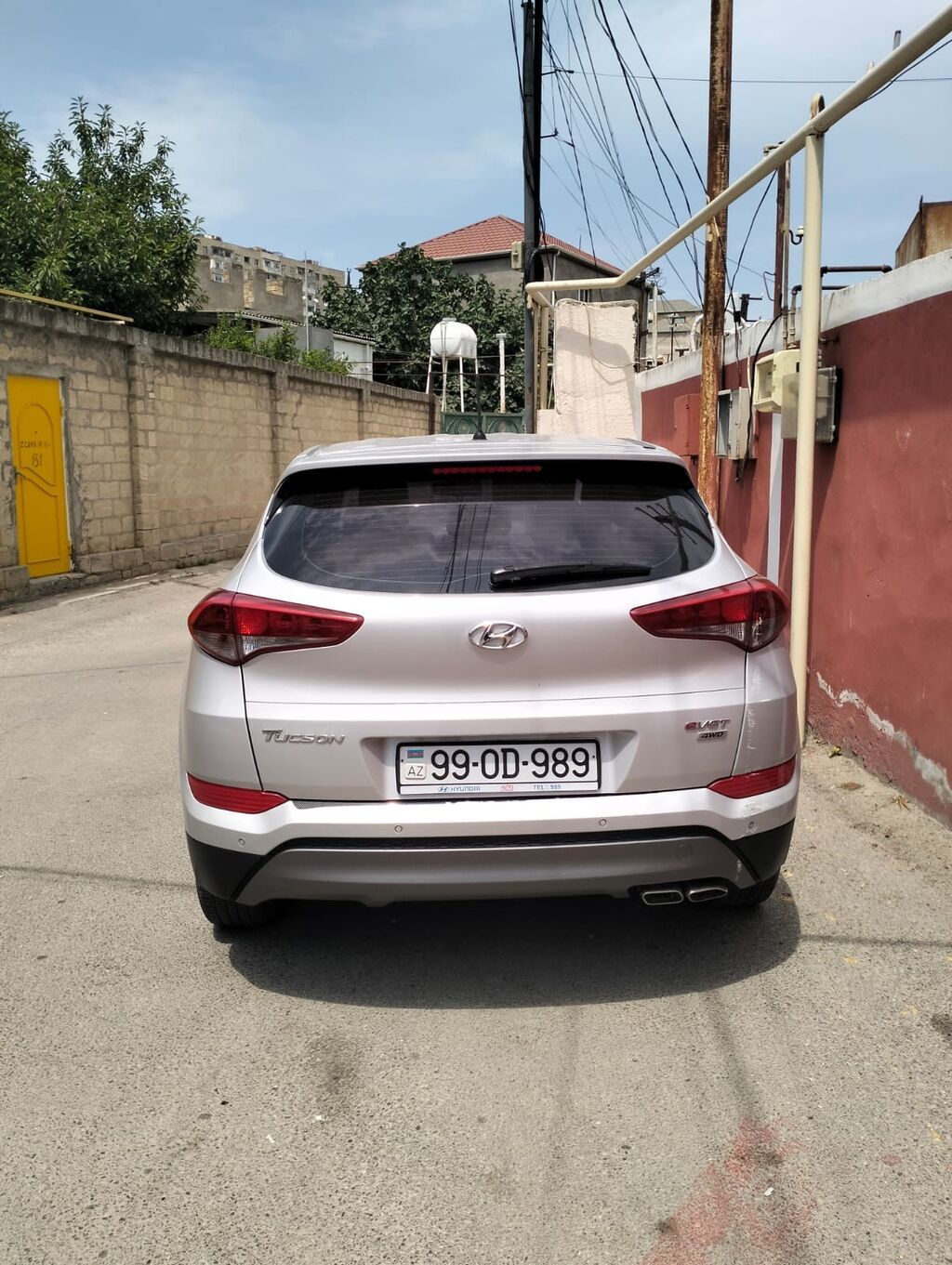 Hyundai Tucson: 2 l Krossover 99-OD-989 — Avtomobillər, Bakı (2)