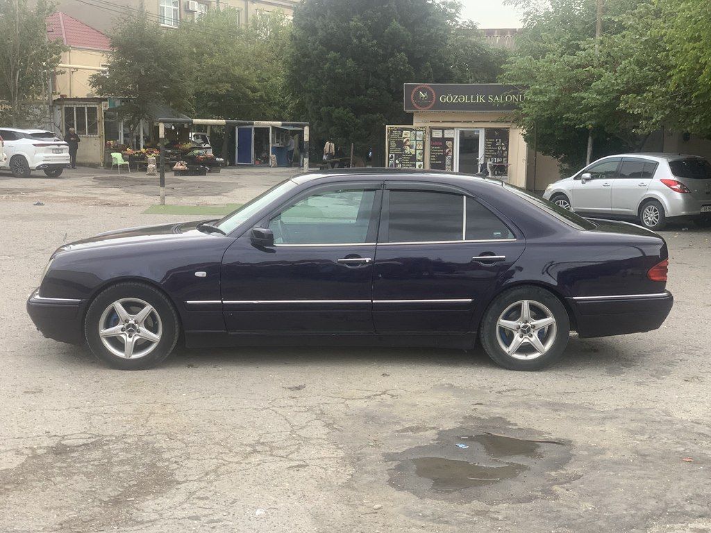 Mercedes E 200, 2.0 L, 1997 il, 326 000 km — Avtomobillər, Bakı (2)