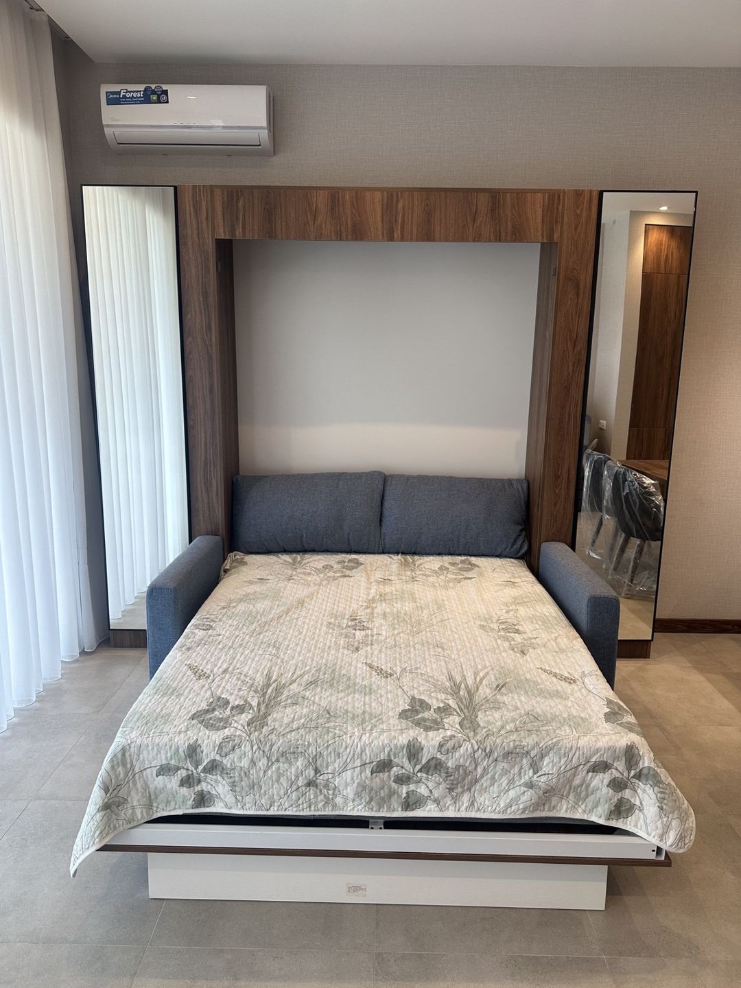 İcarəyə verilir 1 otaqlı yeni tikili 57 m² — Mənzil, Bakı (4)