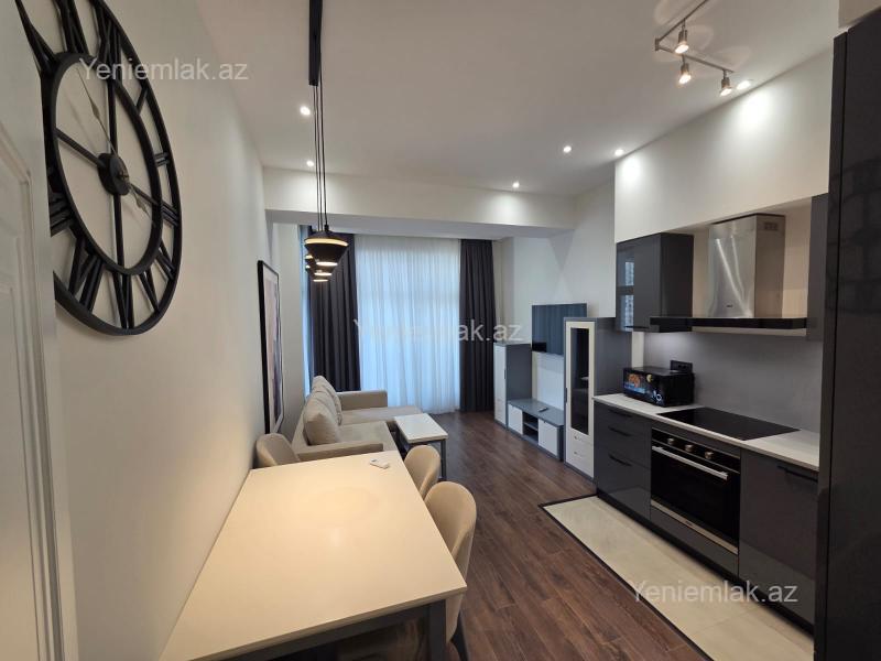 Kirayə 2 otaqlı Bina evi menzil (Yeni tikili), 55 m², Nəsimi rayonu — Mənzil, Bakı (3)